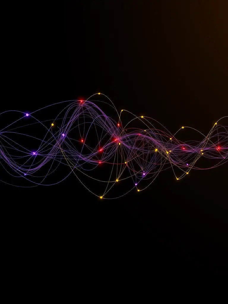 A visual representation of a recurrent neural network (RNN) unrolled over time, highlighting the flow of information and feedback loops, used in an article about RNNs.