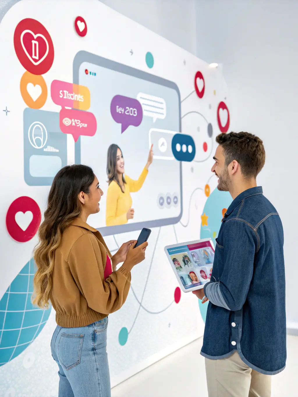 A compelling visual representing the growth of AI in the retail industry, highlighting the commercial opportunities in AI-driven customer experience and personalized marketing.