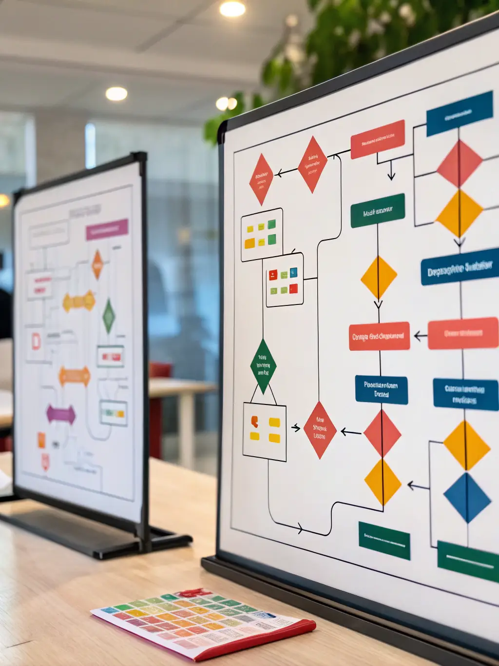 A visual representation of an algorithm's decision-making process, showcasing the flow of data and the various factors influencing the outcome, emphasizing transparency and explainability.